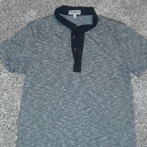 Express button down short sleeve